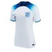 England John Stones #5 Replica Home Stadium Shirt for Women World Cup 2022 Short Sleeve